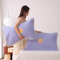 油头党狂喜❗️赞妃八层纱布枕巾让我连睡 8 小时不闷汗✨