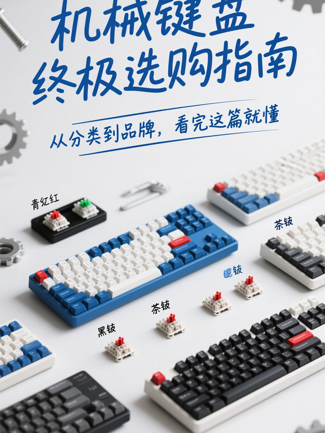 机械键盘终极选购指南：从分类到品牌，看完这篇就懂！