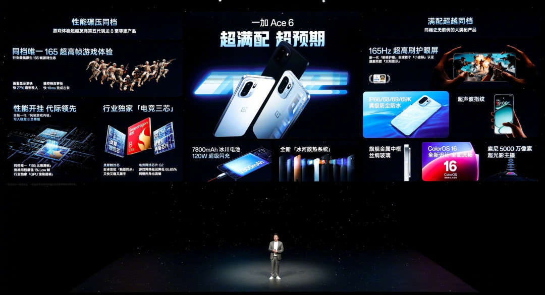 一加15与Ace6新品发布会汇总:双舰齐发,重塑游戏手机体验