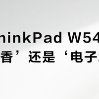 二手ThinkPad W541是‘千元真香’还是‘电子垃圾’?652+用户观点大碰撞