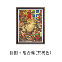 3D-JP 解压平面塑料拼图：解锁圣诞季的治愈时光