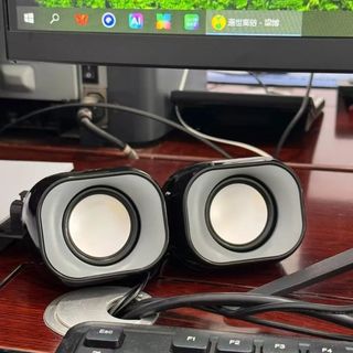 10块钱的立体声音箱，3.5mm接口带线控，小主机的绝配
