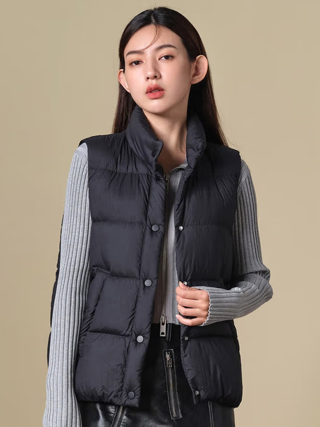 双十一挖到宝：坦博尔女款羽绒马甲，保暖又百搭