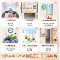 容声小户型的 “鲜” 活解决方案，法式冰箱重塑家的精致感