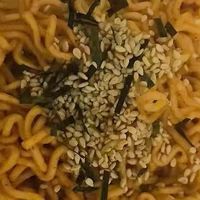 康师傅韩式火鸡面，辣和香的美味在我舌尖上狂欢跳跃。