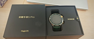 荣耀手表5Pro 46mm黑色智能运动表