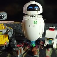 乐高43279瓦力和伊娃拼装体验