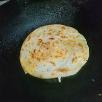 美味葱油手抓饼，快手早餐选择