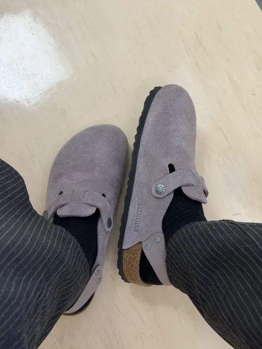 第六双birkenstock 我终于选了紫色tokio