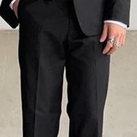 罗蒙黑色小西装：多场景适配