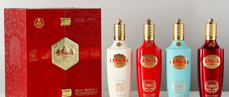 WULIANGYE 五粮液万事如意福如意52%vol 白酒500ml*4瓶礼盒装【报价价格