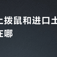 国产土拨鼠和进口土拨鼠区别在哪?196+ 用户真实观点全景呈现