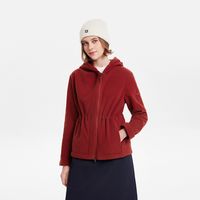 🔥AIGLE 抓绒外套封神！绛红黑双色美到犯规