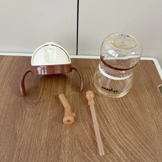 双十一挖到宝！世喜吸管杯，1 岁娃终于主动喝水了​