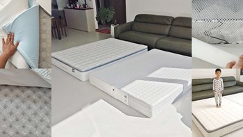 栖作坚果3代 vs 喜临门白骑士，两款0胶床垫实测，到底怎么选？