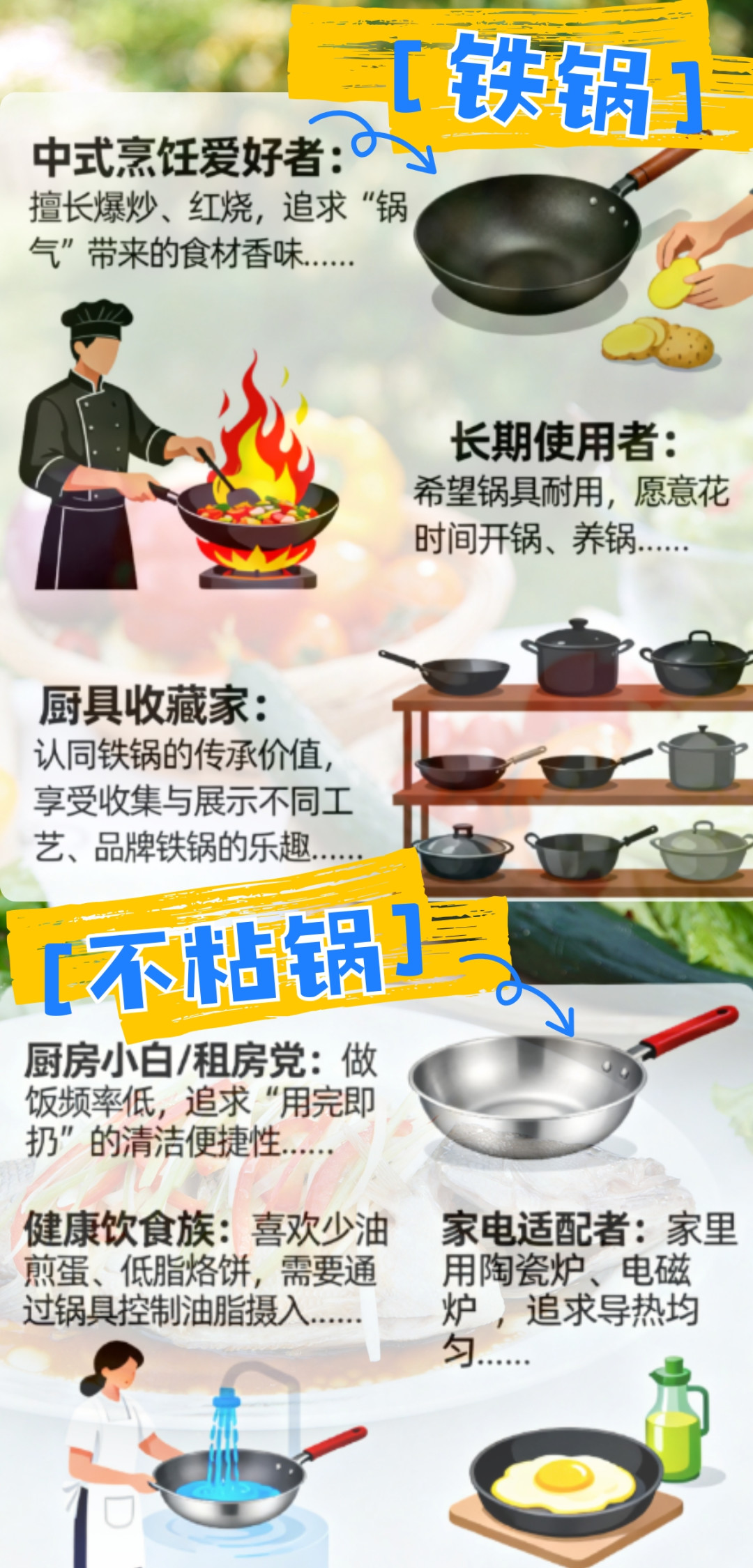 1V1值对决 | 铁锅VS不粘锅,谁才是你的厨房心爱之选?参与投票互动瓜分碎银,不要错过!