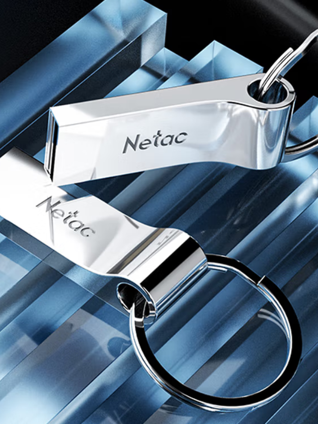 朗科（Netac）16GB USB2.0 U盘U196 黑旋风车载电脑两用闪存盘
