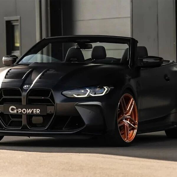 【设计灵感】G-Power改装宝马M4敞篷版：720马力进阶，打造高性价比敞篷性能座驾