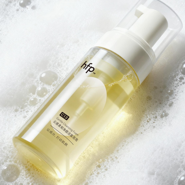 为敏感肌专研，hfp首款养肤型洁面泡泡重磅首发