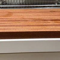 乌檀木菜板：家用实木砧板