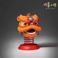 铜师傅欢喜小将《吉祥如意醒狮》：国潮匠心铸就，伴你一路顺遂