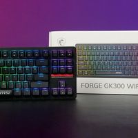 简约精致又稳如老铁的MSI GK300 W三模电竞机械键盘上手体验