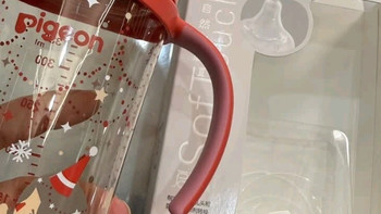 贝亲（Pigeon）PPSU宽口径双把手奶瓶330ml LL号奶嘴 9个月