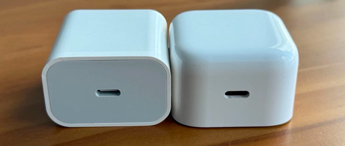 苹果新款40W充电器开箱:体积惊艳,功率密度大提升!