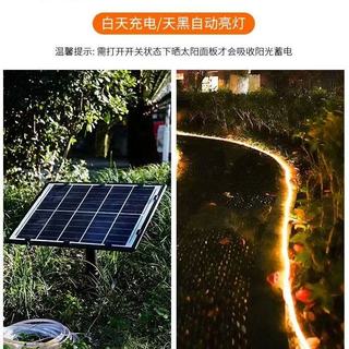 ✨别墅颜值逆袭！雷迪航太阳能灯带把星空搬进我家院子