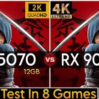 讯景9070黑狼 vs 电竞叛客RTX5070：游戏玩家怎么选？32位用户实测对比来了