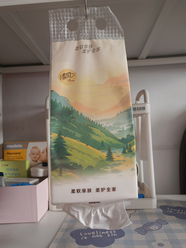 从兑换到囤货！清风悬挂抽纸真的越用越香