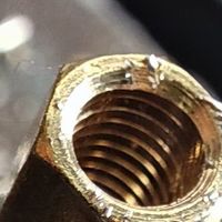 加工六角螺柱给936烙铁转接用