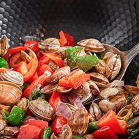 厨房用品好推荐，神田窒化熟铁炒锅33cm：轻便耐用