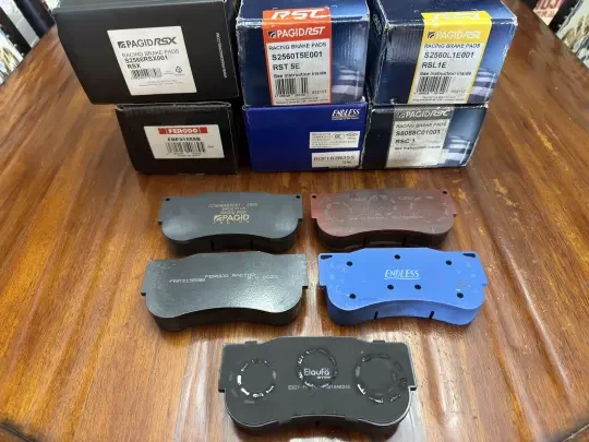 AP CP6269+CP7480的一些赛用刹车片介绍