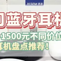 蓝牙耳机推荐2025：什么牌子蓝牙耳机音质最好性价比高？