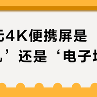259元4K便携屏是‘性价比神机’还是‘电子垃圾’？全网用户吵翻了