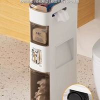 简特旗舰店卫生间多功能收纳垃圾桶：缝隙巧利用，洁净一步到位