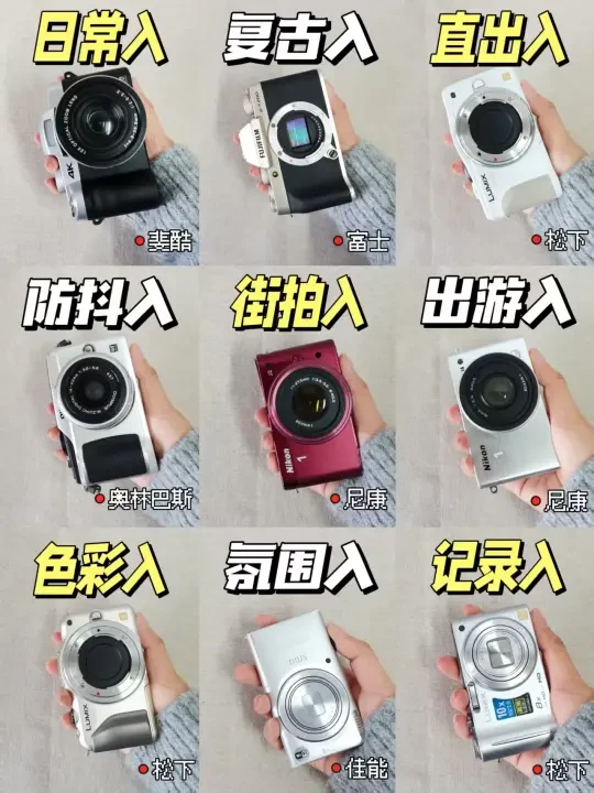 不踩雷!女生买相机其实没有那么难❗️