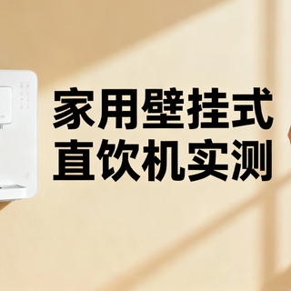 家用壁挂式直饮机实测：4款热门机型横评，母婴级好水闭眼入