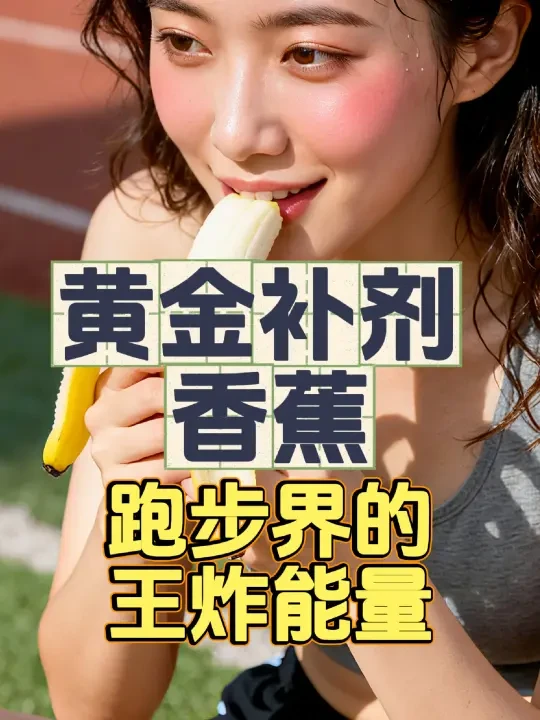 黄金补剂 香蕉 跑步界的王炸能量