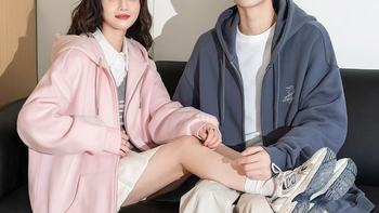 唐狮春季新款情侣外套男女连帽卫衣