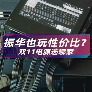 双11电源选哪家 振华卓凌ZILLION白金P1000电源 静音高配装机分享