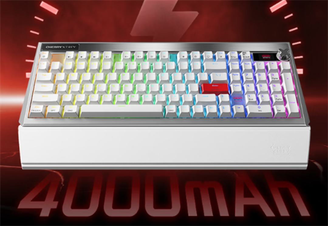 3399元 CHERRY推出PIXIU 99机械键盘:第三代MX轴体 DSS悬浮结构