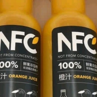 双11吃喝种草:农夫山泉100%纯果汁NFC橙汁300ml*10瓶
