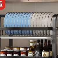 厨房收纳“变形记”：京东京造三层置物架，还我一片清爽台面！