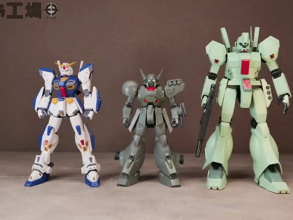 [RE系列时隔5年全新规商品]万代10月 PB限定 RE 1/100  死亡先锋 XM-02 德南格 Den'an Gei 玩家素组与对比