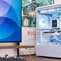 无限镜美学落地：联力 LANCOOL 217 INF 装机，打造桌面光影焦点