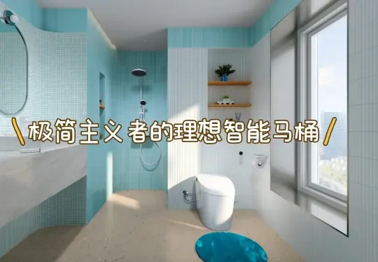 极简主义者的理想马桶：功能刚好，不多不少