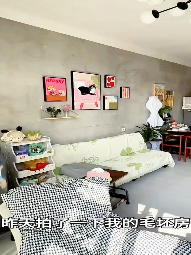 我妈说，住个毛坯房，你还好意思发百度？