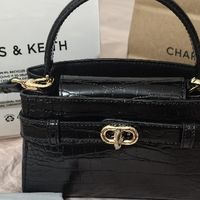 勤包必囤！CHARLES&KEITH 鳄鱼纹凯莉包，复古质感，秋冬搭衣！
